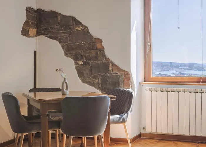 Sea View Barcolana Fiber Wifi Netflix Apartman Trieszt